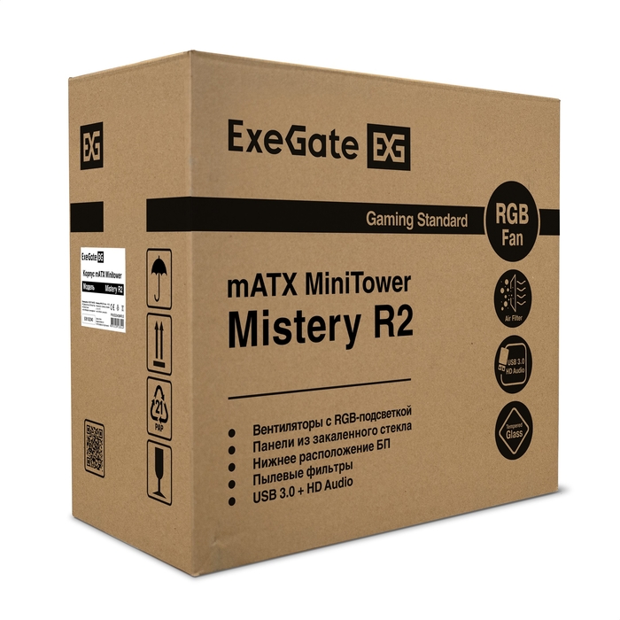  Minitower ExeGate Mistery R2-NPX400