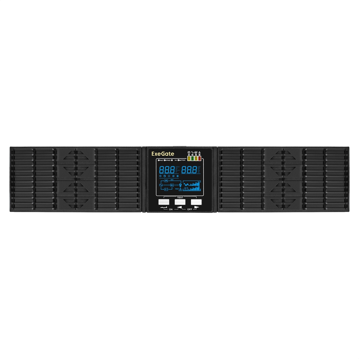  On-line ExeGate PowerExpert ULS-575-6kVA.LCD.AVR.T.USB.RS232.SNMP.2U