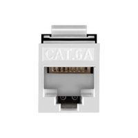 - Keystone Jack RJ-45 ExeGate KJ-8P8C-U-C6A-180-TL