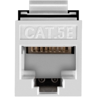 - Keystone Jack RJ-45 ExeGate KJ-8P8C-U-C5e-180-TL