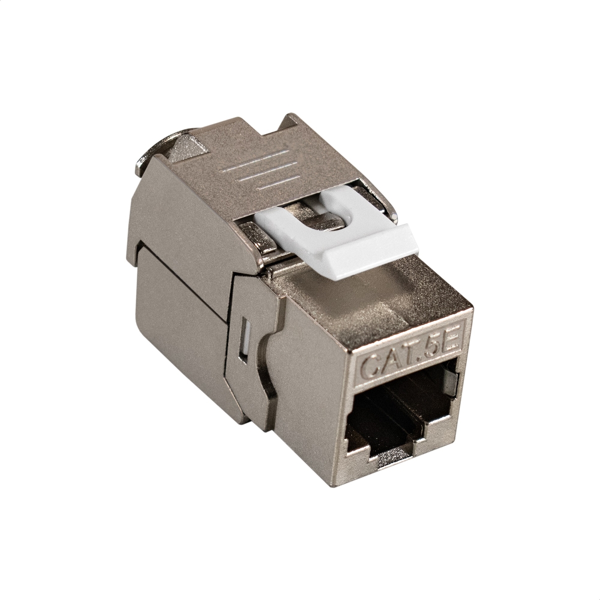 - Keystone Jack RJ-45 ExeGate KJ-8P8C-SH-C5e-180-TL